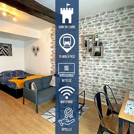 Cosy Studio - 50M Du Loing - Hyper-Centre Море-сюр-Луан Экстерьер фото